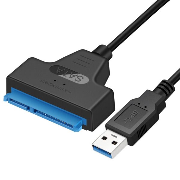 Cabo adaptador de disco rígido SATA de 2,5 polegadas SSD Hard Drive Player Cabo de dados em nuvem SATA para USB 3.0 Linha Easy Drive