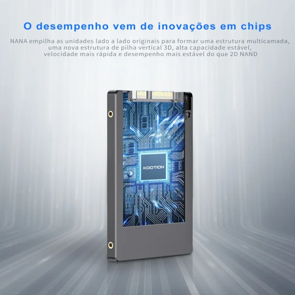 KOOTION X12 Sata SSD Drive 2TB 1TB 512GB 256GB Unidade de disco rígido HDD 2.5 "Sata3 Unidade de estado sólido HD interna para laptop desktop - Image 3