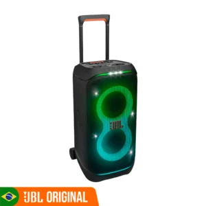Caixa de Som Bluetooth JBL Party Box Stage 320, IPX4, Show de luzes, Até 18h, 240W